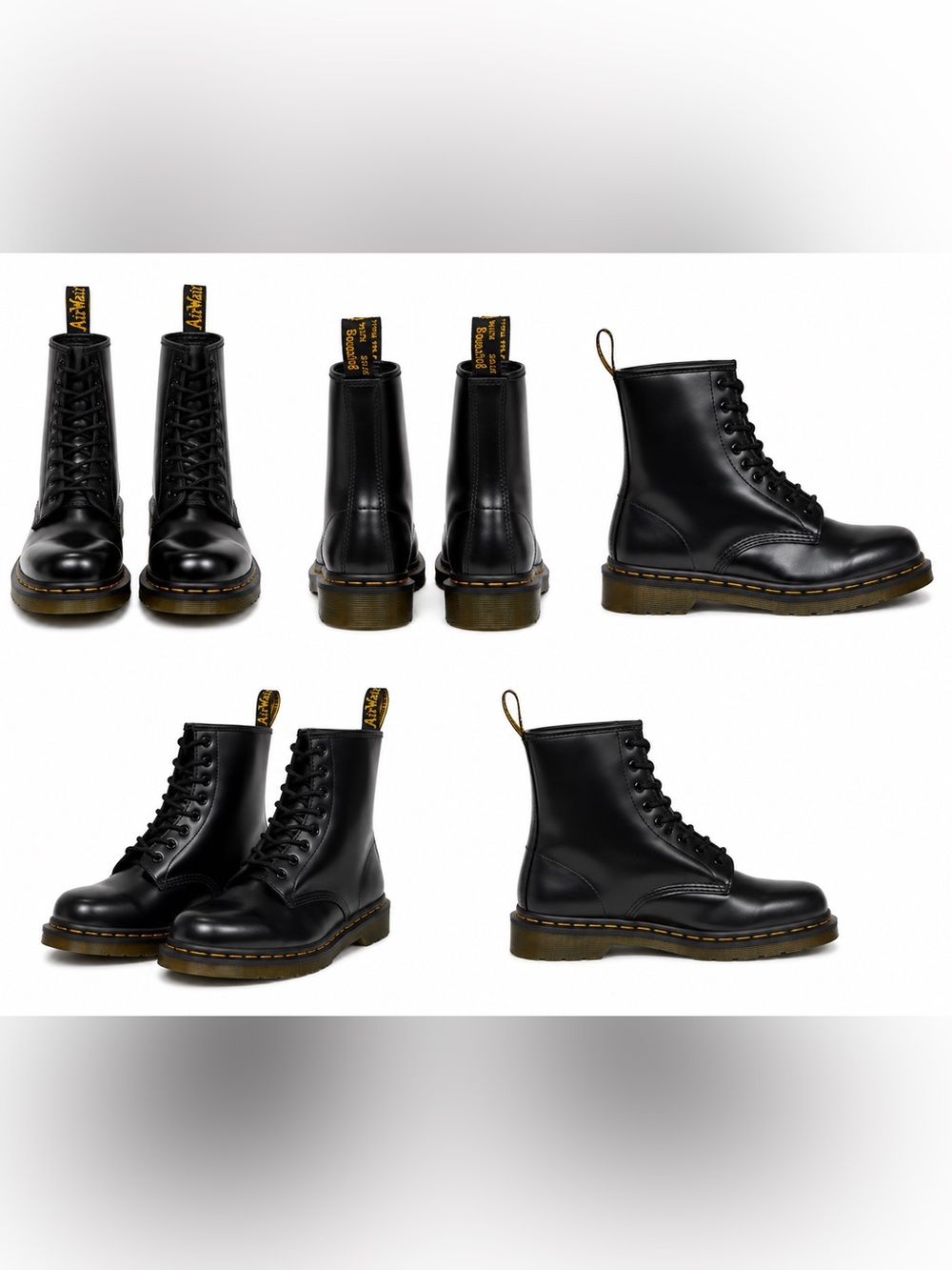 Dr. Martens 1460 W Smooth Leather Boots • US 7 / EU 38 • Worn Once